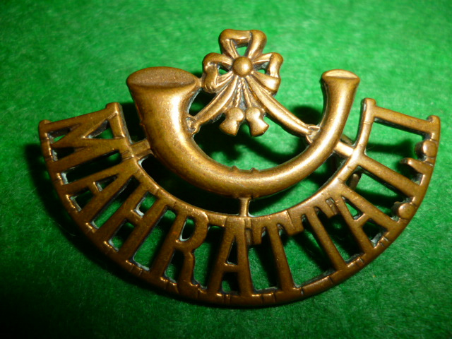 5th Mahratta Light Infantry Shoulder Title